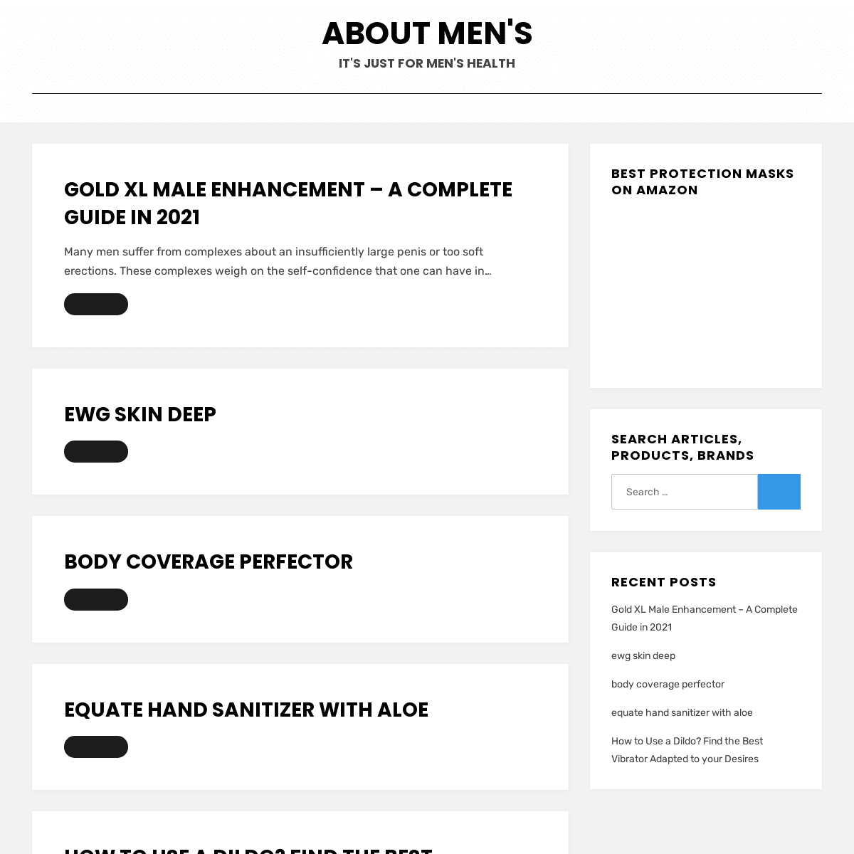 A complete backup of https://aboutmens.com