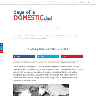 A complete backup of https://daysofadomesticdad.com/stacking-cheerios-life-of-dad/