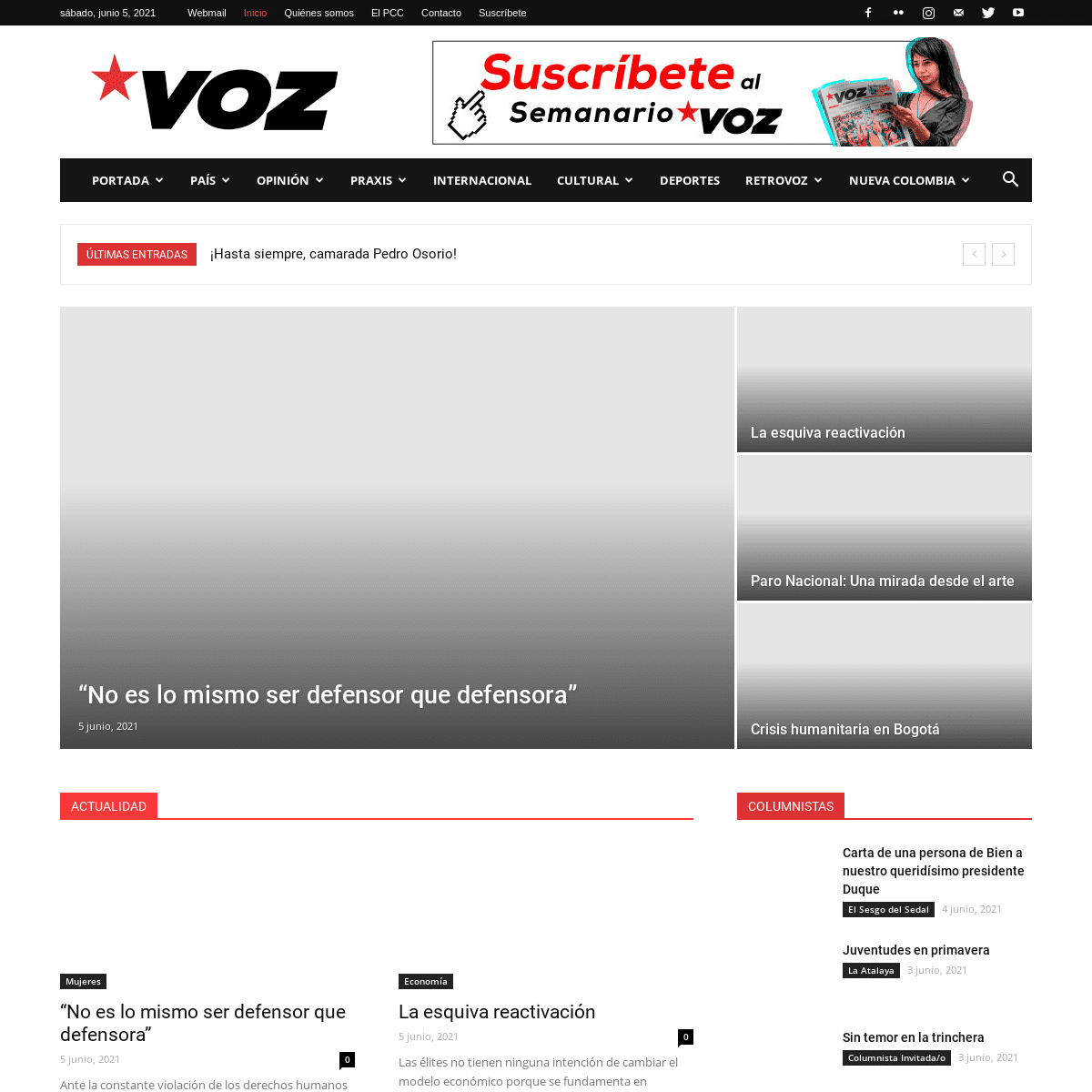 A complete backup of https://semanariovoz.com