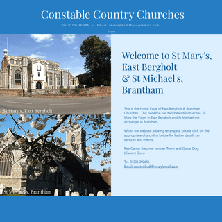 A complete backup of https://constablecountrychurches.co.uk