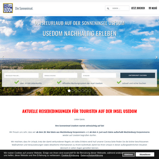 A complete backup of https://usedom.de
