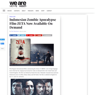 A complete backup of http://www.wearemoviegeeks.com/2020/07/indonesian-zombie-apocalypse-film-zeta-now-available-on-demand/