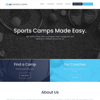 ABC Sports Camps - Event Registration & Marketing Software