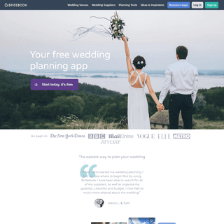 Bridebook - UK`s #1 Wedding Planning App & Wedding Venue Finder