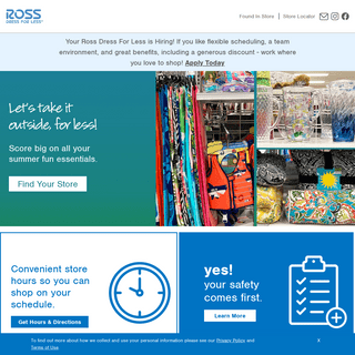 A complete backup of https://rossstores.com