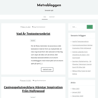 A complete backup of https://metrobloggen.se