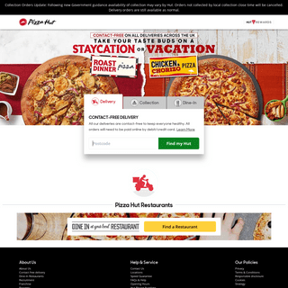 Pizza Delivery & Takeaway Near You - Pizza Hut UK