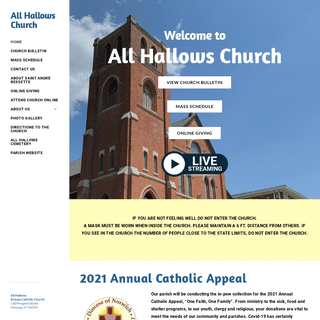 A complete backup of https://allhallowschurch.weebly.com/