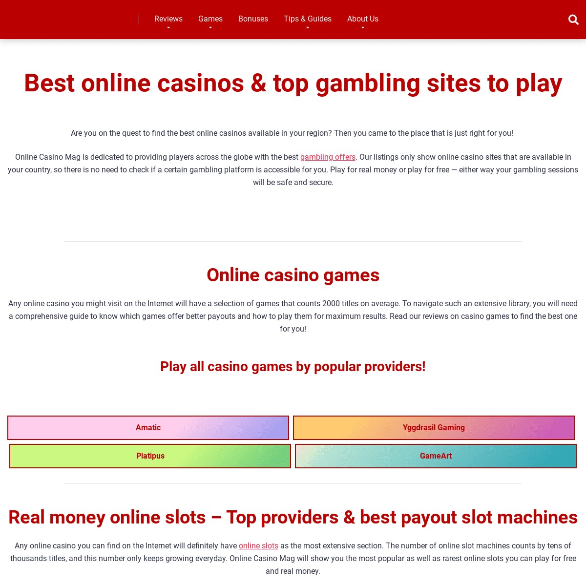 A complete backup of https://onlinecasino-mag.com