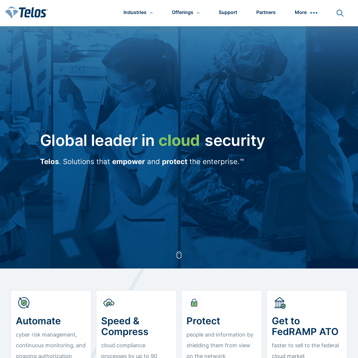 A complete backup of https://telos.com
