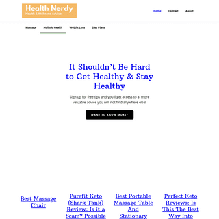 Home - Health Nerdy - Health & Wellness Advice