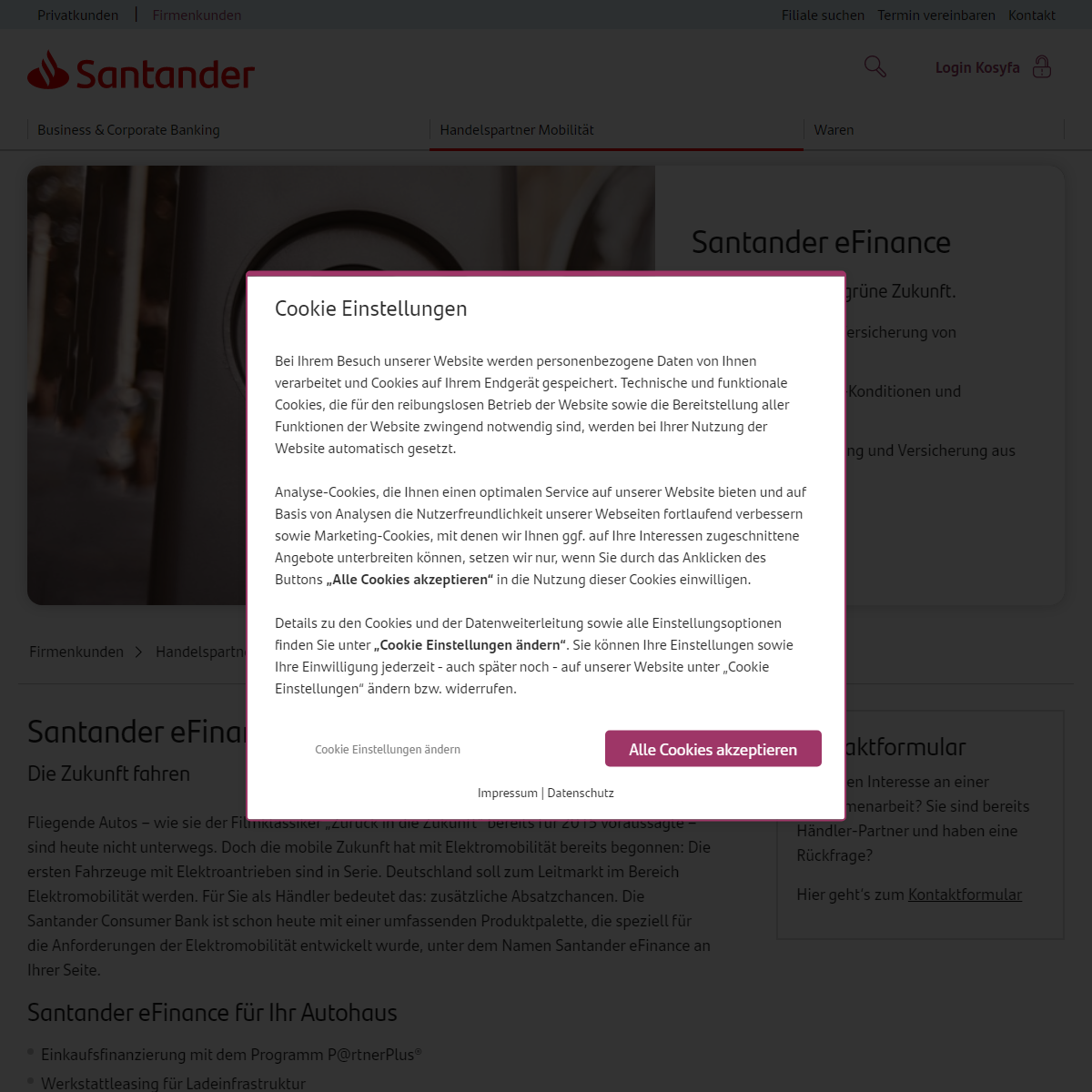 A complete backup of https://www.santander.de/firmenkunden/mobilitaet/produkte/absatzfinanzierung/santander-efinance/