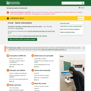 A complete backup of https://leicestershire.gov.uk