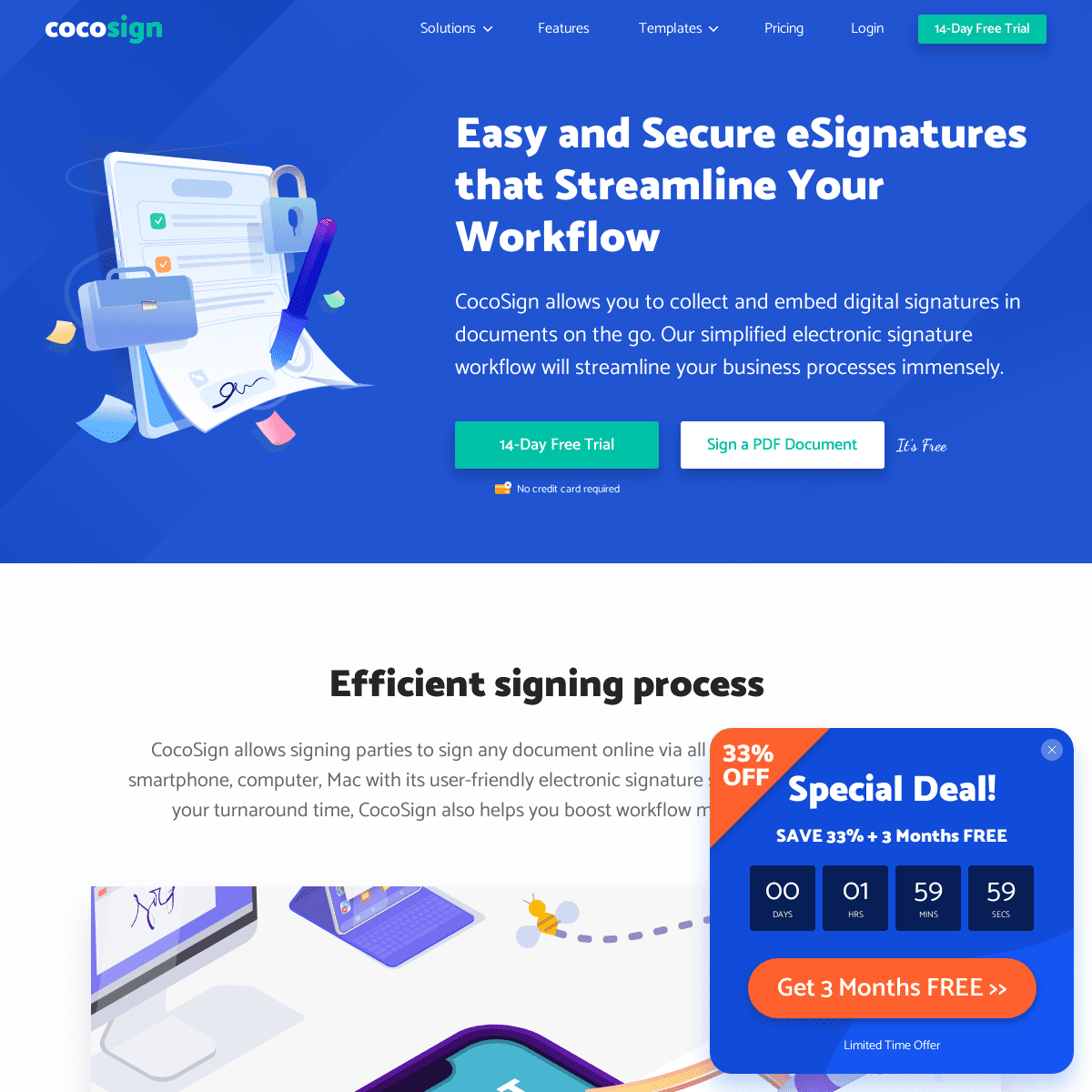 A complete backup of https://cocosign.com