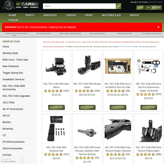 Trigger Spring Kits - Custom Gun Parts & Accessories - MCARBO