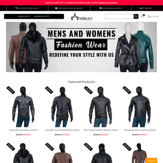 Abbraci - Men`s And Women`s Leather Jackets, Coats And More