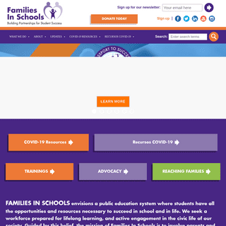 A complete backup of https://familiesinschools.org