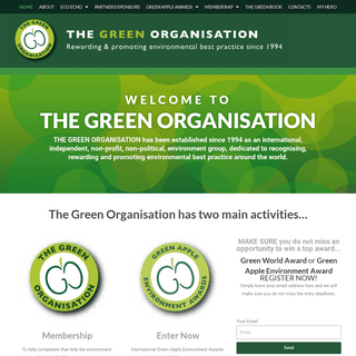 A complete backup of https://thegreenorganisation.info