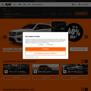 A complete backup of https://sixt.com