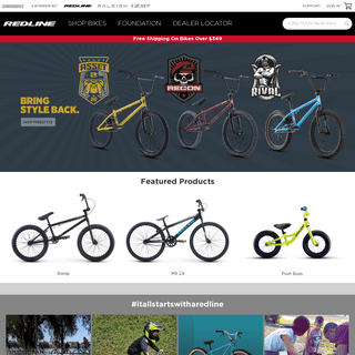 A complete backup of https://redlinebicycles.com