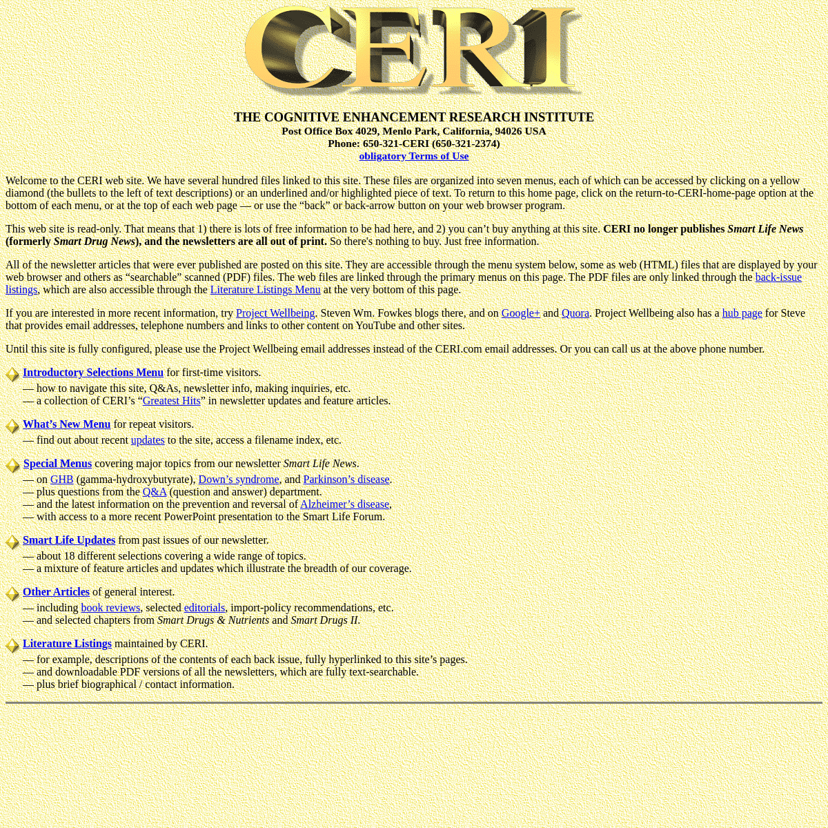 A complete backup of https://ceri.com