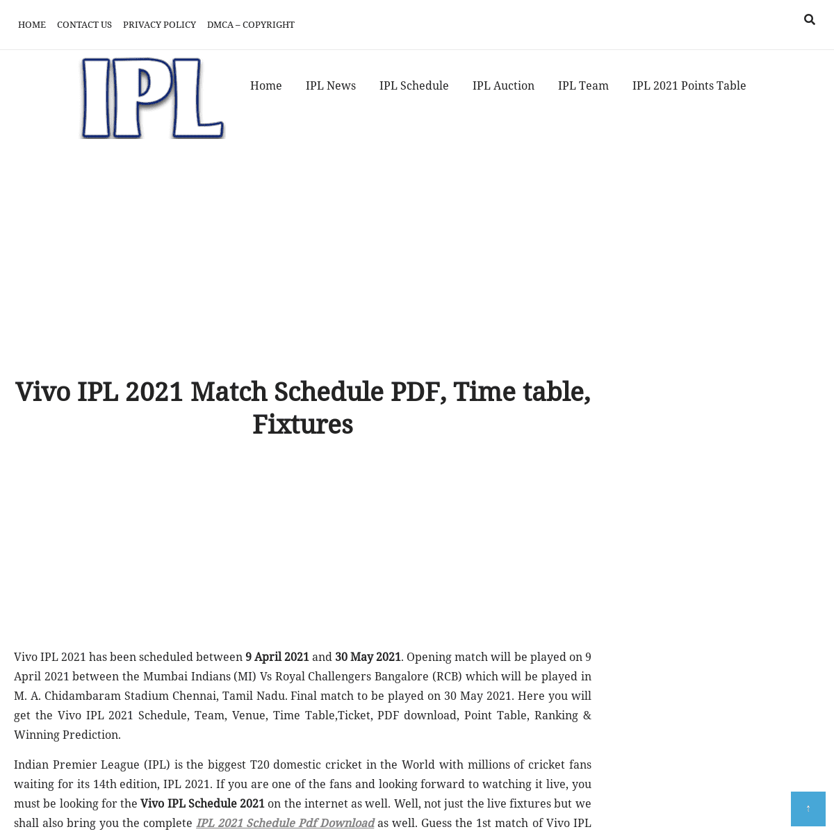 A complete backup of https://cricketworldcup2019schedule.com