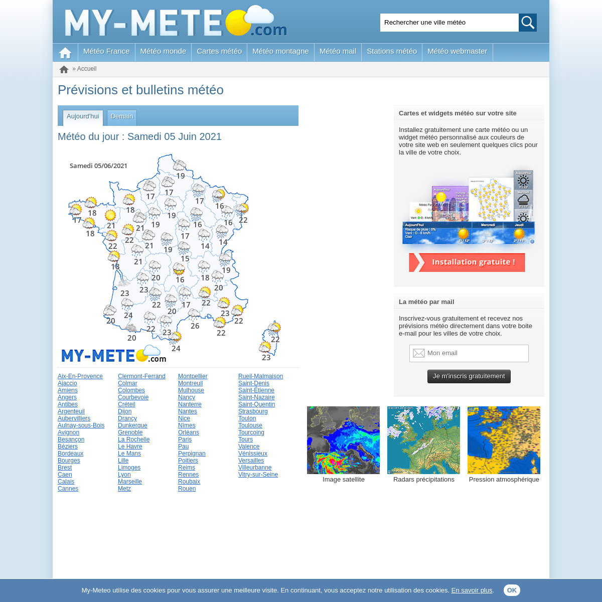 A complete backup of https://my-meteo.fr