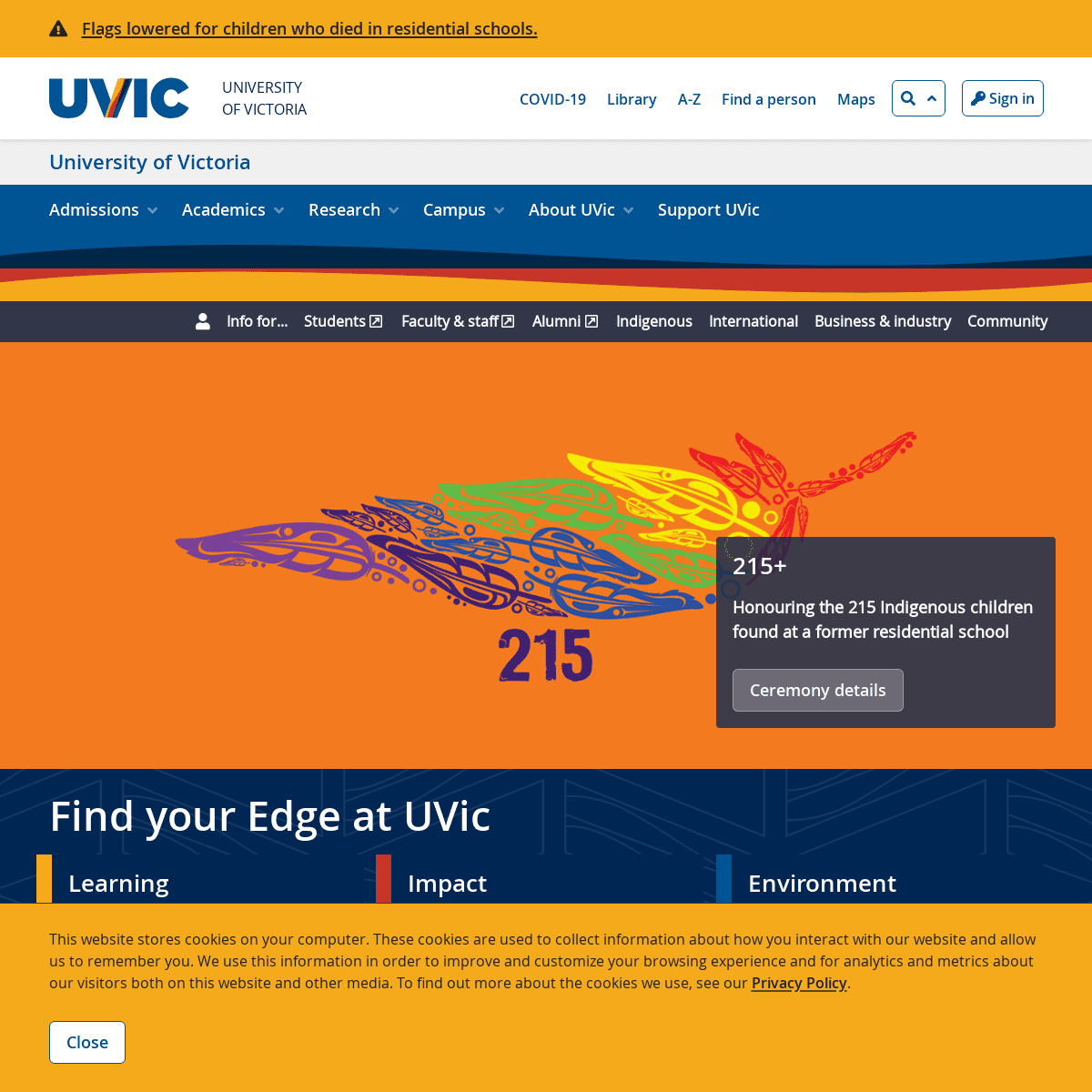 A complete backup of https://uvic.ca