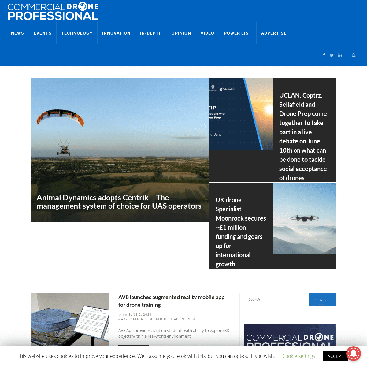A complete backup of https://commercialdroneprofessional.com