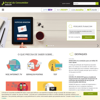 Portal do Consumidor da ANACOM - Portal do Consumidor