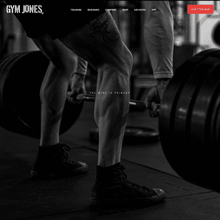 Gym Jones â€“ The Mind is Primary