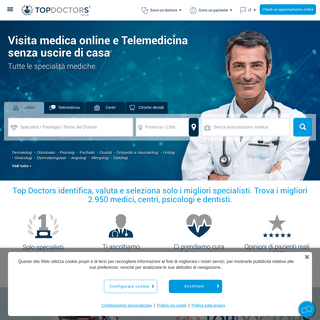 Top Doctors- visita medica online e Telemedicina senza uscire di casa.