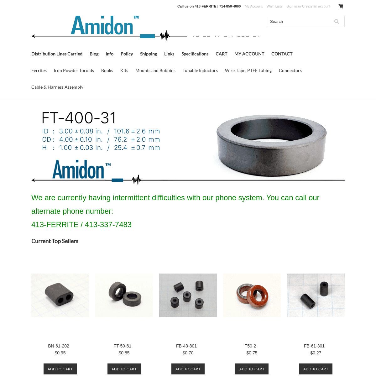 A complete backup of https://amidoncorp.com