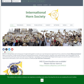 A complete backup of https://hornsociety.org