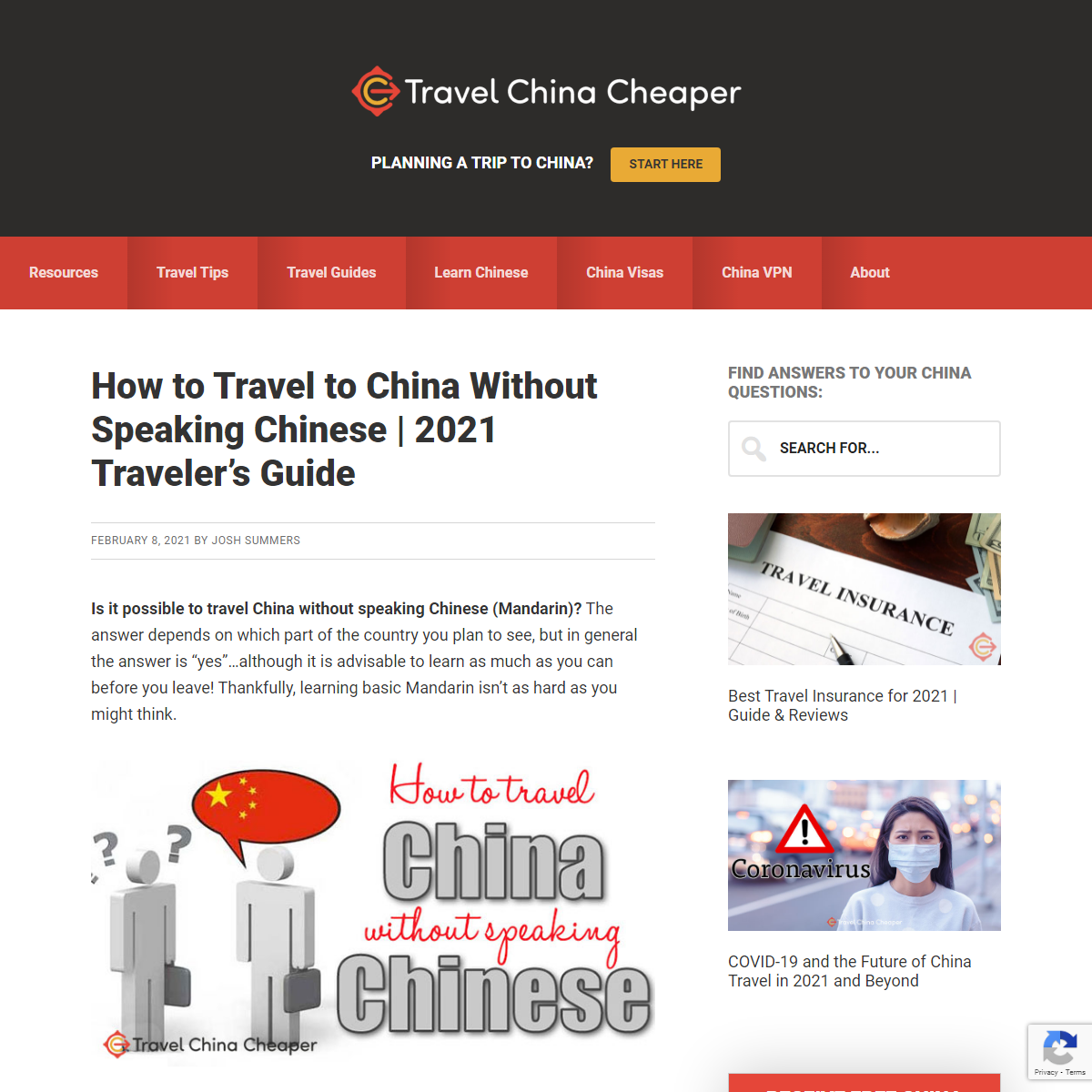 How to Travel to China Without Speaking Chinese - 2021 Traveler`s Guide