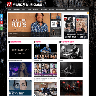 M Music & Musicians Magazine