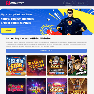 A complete backup of https://instantpay-casino.org