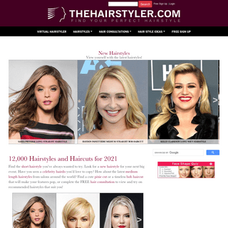A complete backup of https://thehairstyler.com