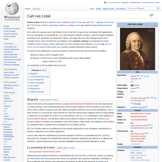 A complete backup of https://ast.wikipedia.org/wiki/Carl_von_Linn%C3%A9