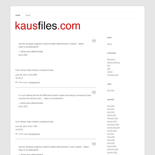 A complete backup of https://kausfiles.com
