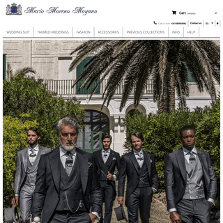 Men wedding suits Mario Moyano - Comercial Moyano