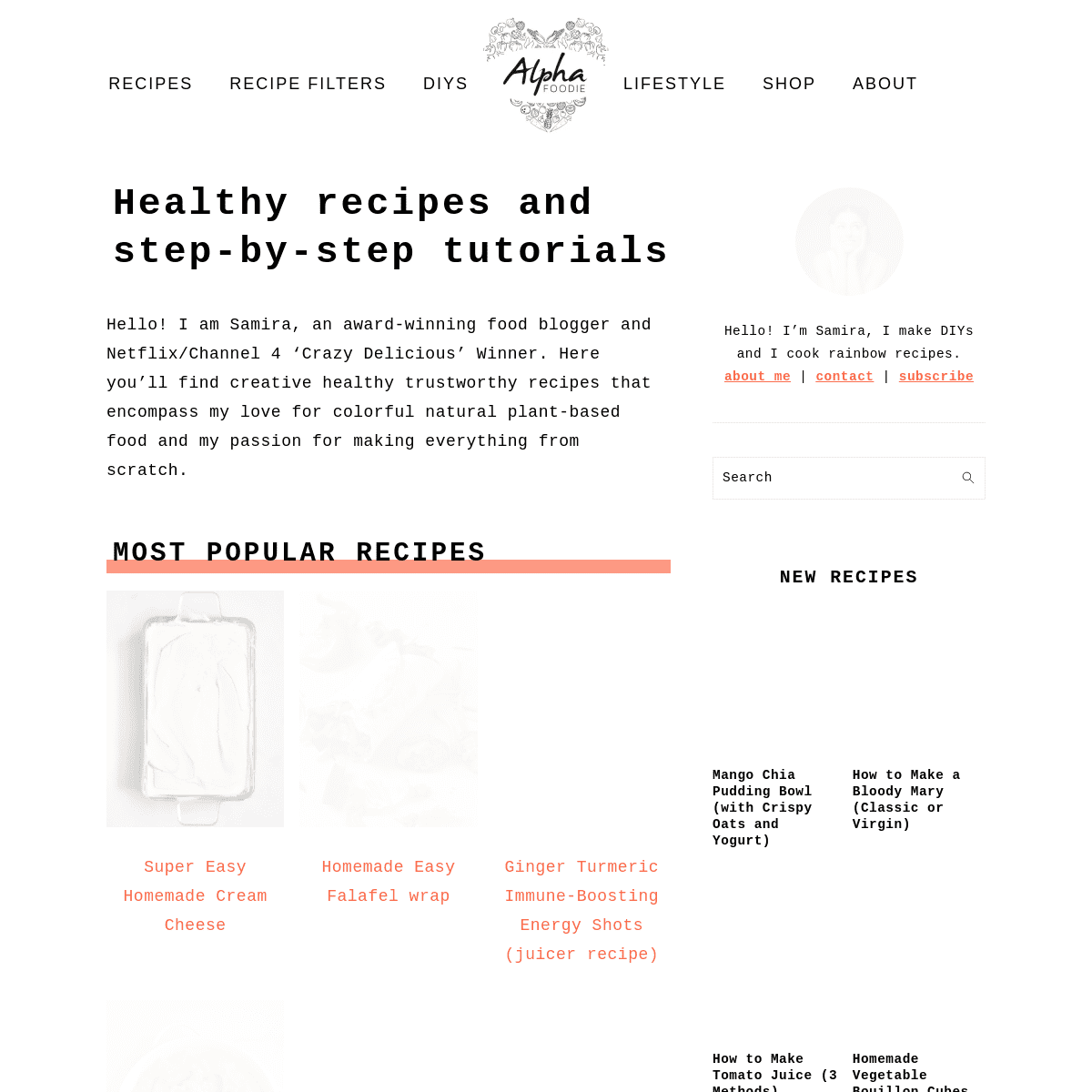 A complete backup of https://alphafoodie.com
