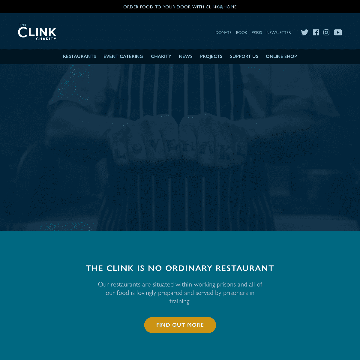 A complete backup of https://theclinkcharity.org