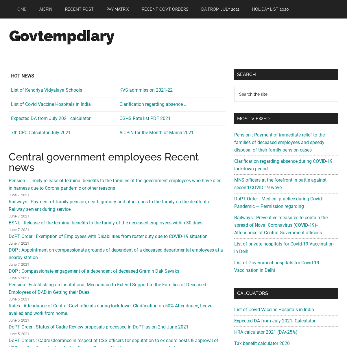 A complete backup of https://govtempdiary.com