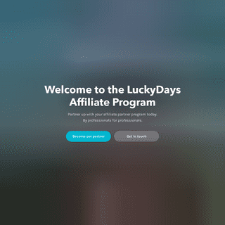 LuckyDays Affiliate Partner Program