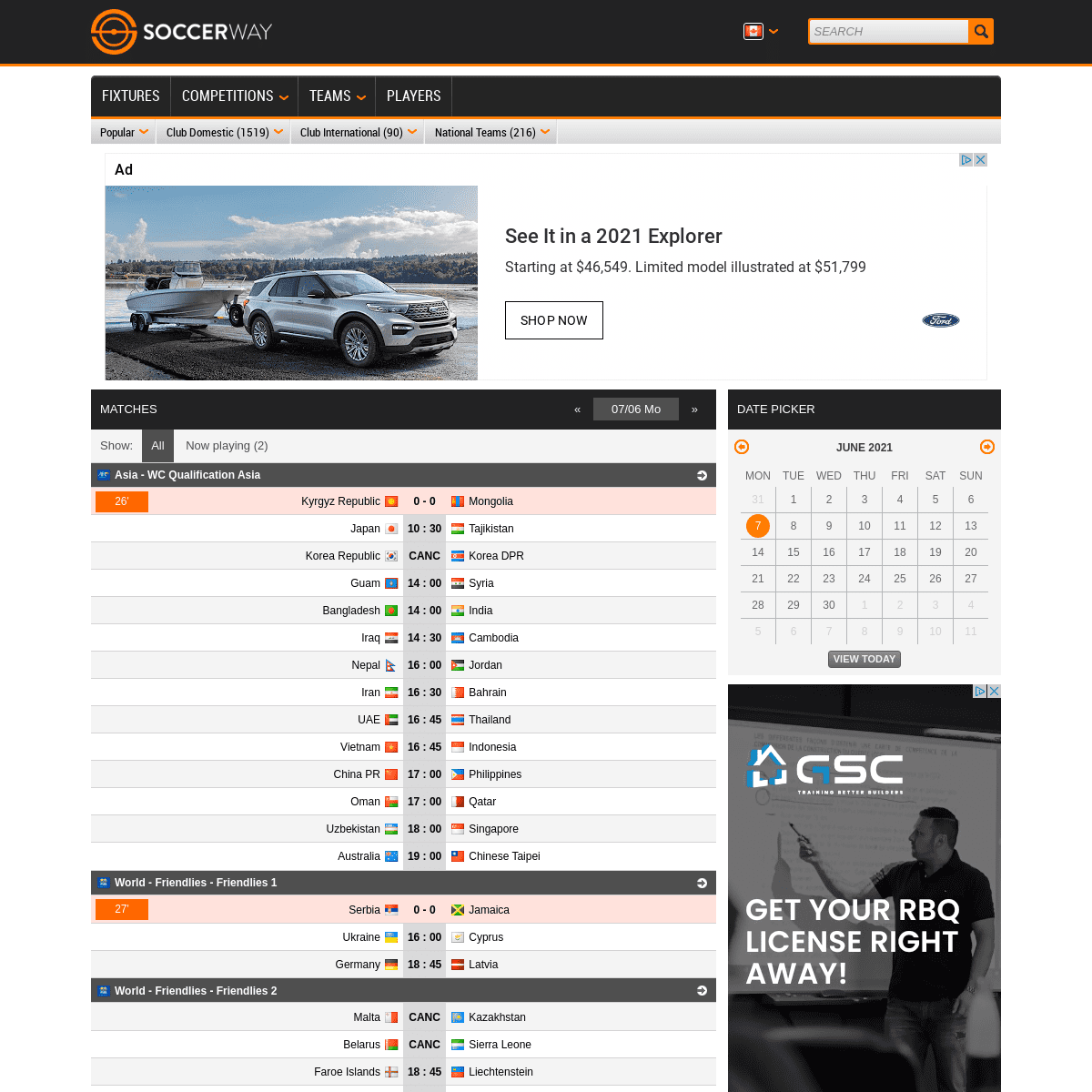 A complete backup of https://soccerway.com