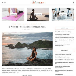 MyFreeYoga - Yoga Product Reviews