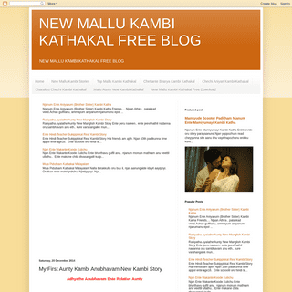 A complete backup of https://newmallukambikathakalfree.blogspot.com/2014/12/my-first-aunty-kambi-anubhavam-new.html