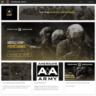 A complete backup of https://americasarmy.com