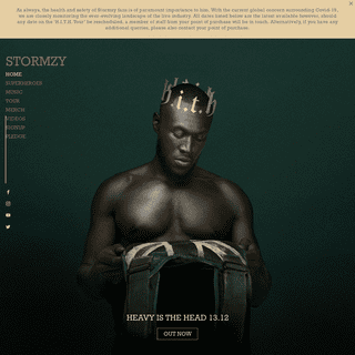 A complete backup of https://stormzy.com